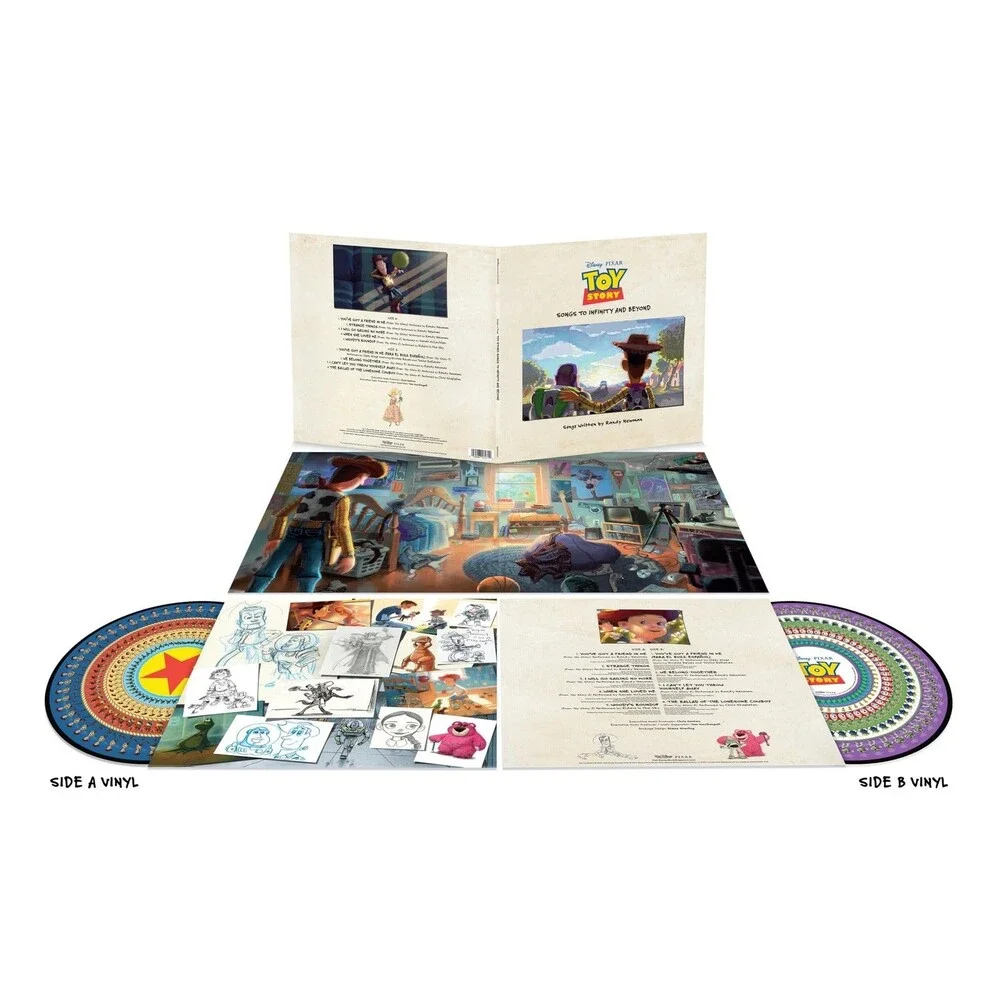 Disney Pixar Toy Story Songs to Infinity and Beyond 30th Anniversary Zoetrope LP